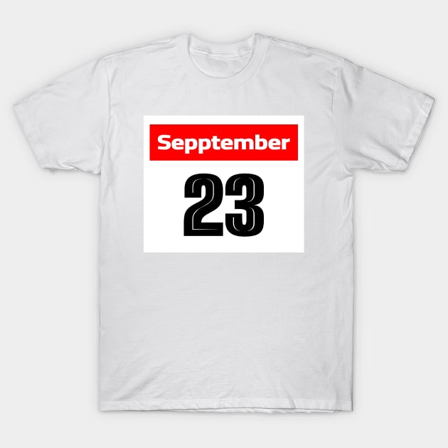 Sepptember La Vuelta 2023 T-Shirt by p3p3ncil